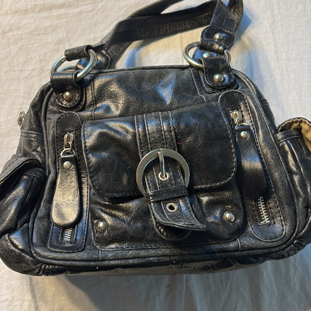 Vintage Maple Leaf Accessories Bag